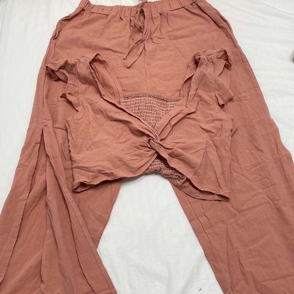 Shein Two-Piece Jumpsuit W/ Slit on legs